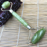 Double Head Green Jade Roller
